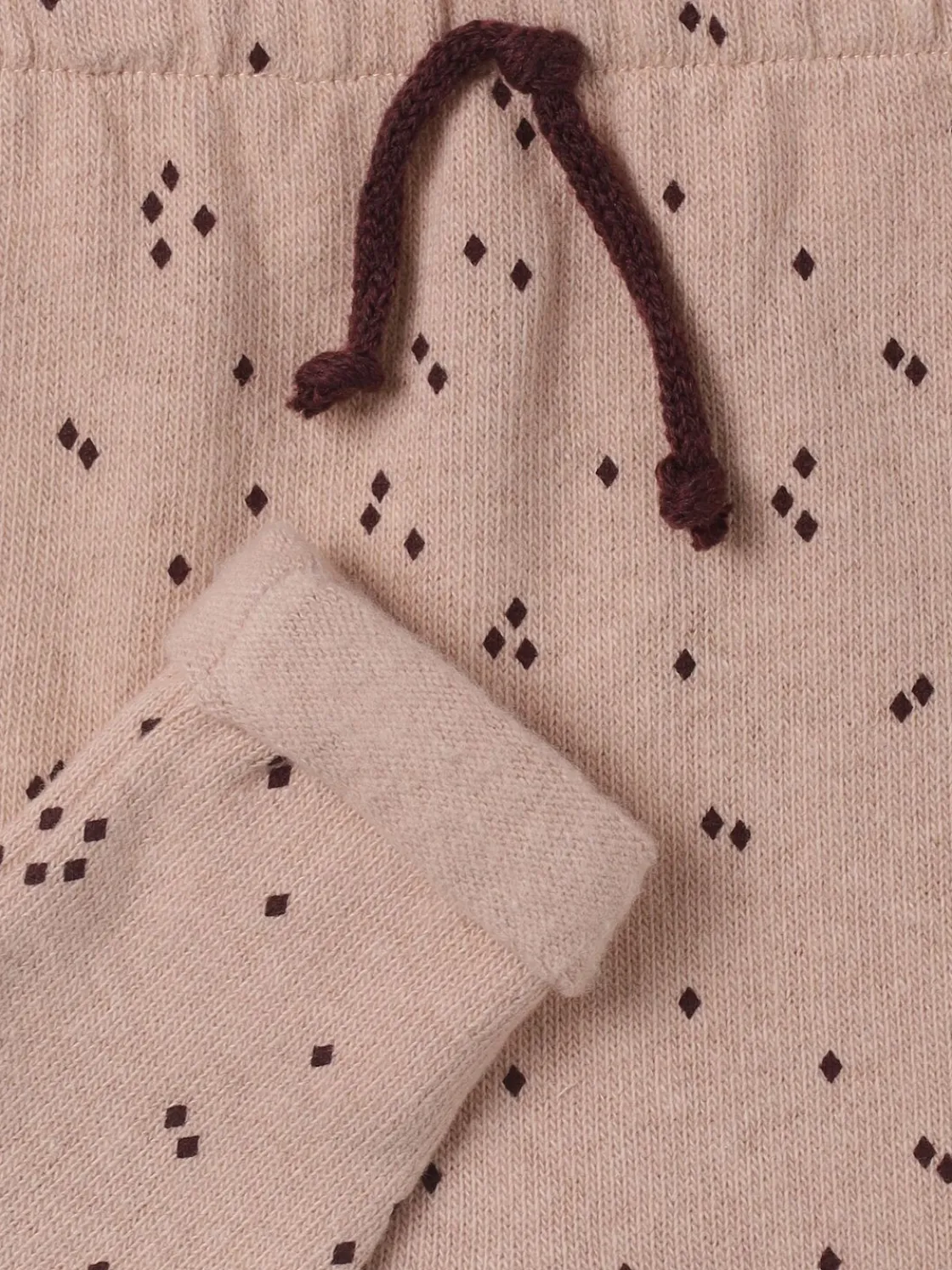 Pantaloni in felpa di misto cotone con stampa