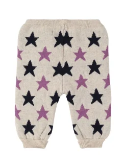 Pantaloni in maglia di misto cotone