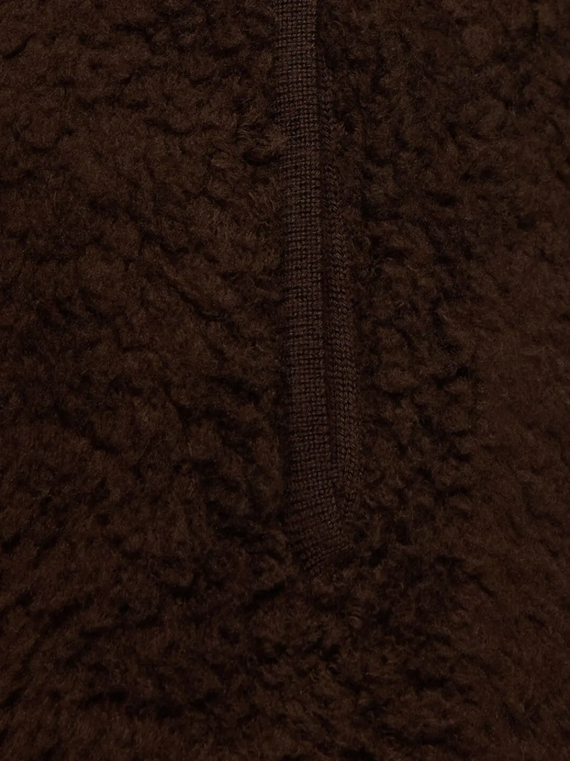 Pantaloni in maglia di misto lana