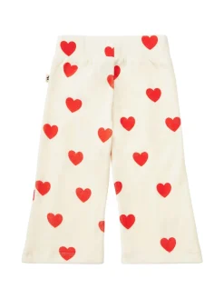 Pantaloni in misto cotone stampato