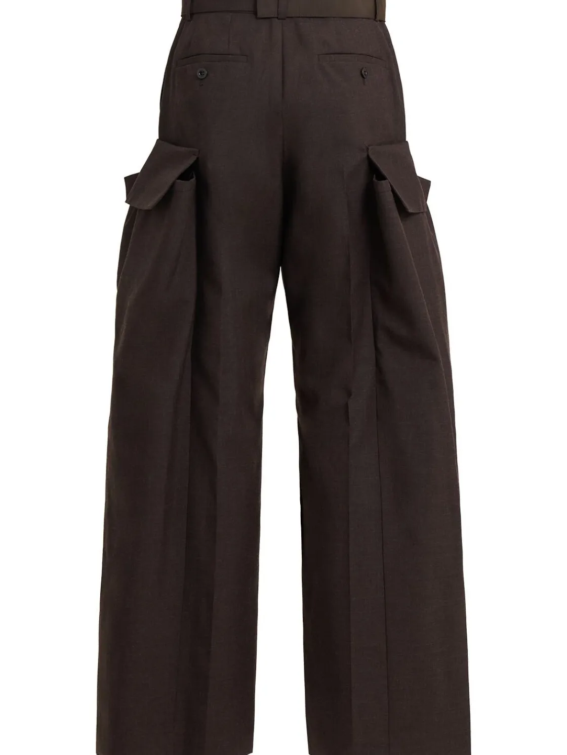 Pantaloni in misto lana