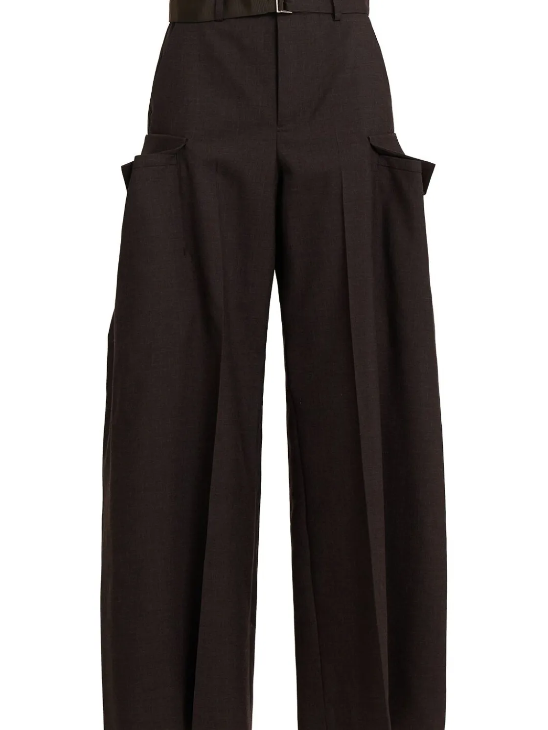 Pantaloni in misto lana