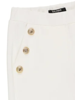 Pantaloni in misto viscosa punto milano
