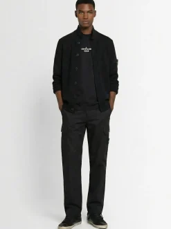 Pantaloni in tela di cotone