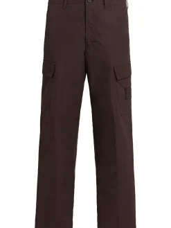 Pantaloni in tela di cotone