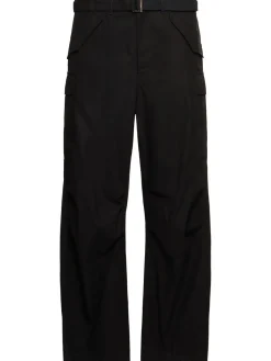 Pantaloni in twill di cotone