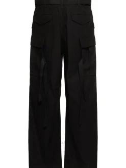 Pantaloni in twill di cotone