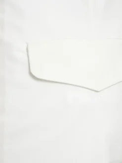 Pantaloni larghi Anneke in cotone cerato