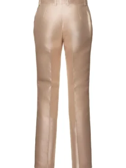 Pantaloni slim Mikado