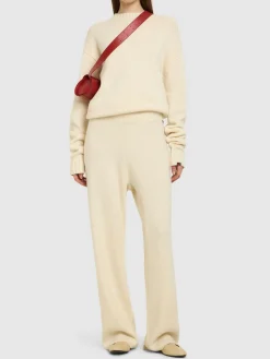 Pantaloni Strut in maglia di cashmere