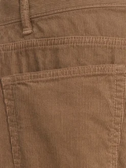 Pantaloni svasati Eglitta in cotone millerighe