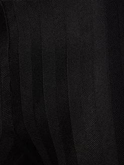 Pantaloni svasati in viscosa spigata