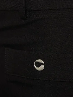 Pantaloni svasati sartoriali quattro tasche