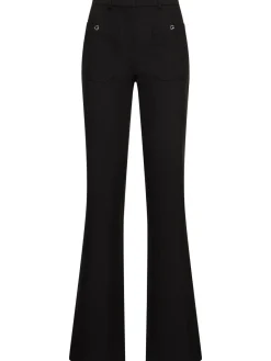 Pantaloni svasati sartoriali quattro tasche