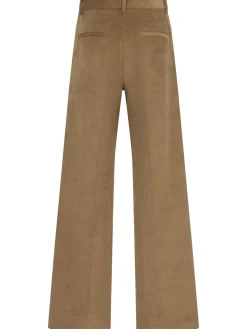 Pantaloni Tea in cotone a coste
