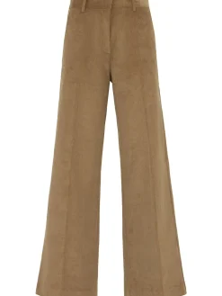Pantaloni Tea in cotone a coste