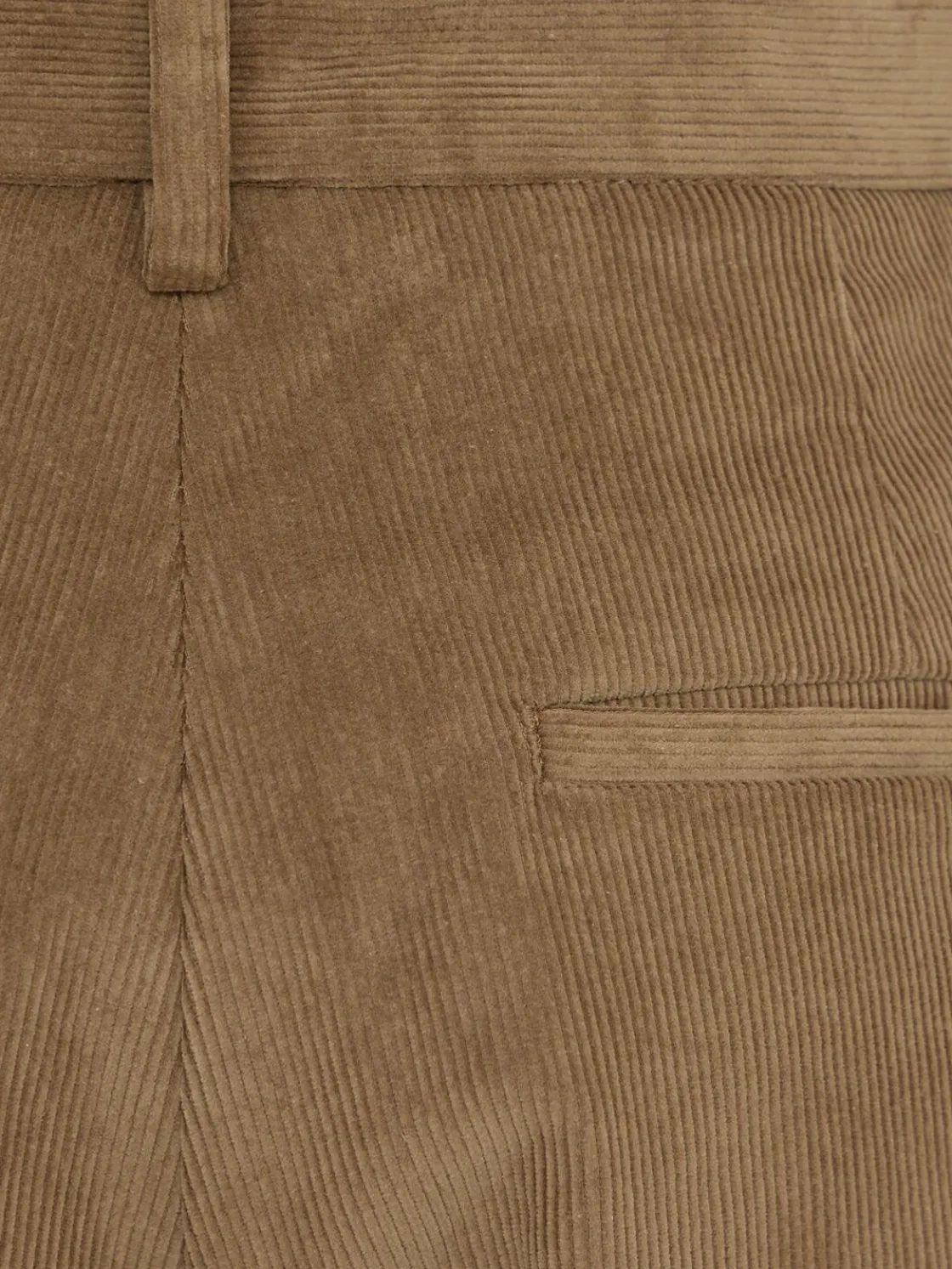 Pantaloni Tea in cotone a coste