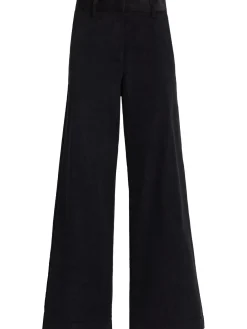 Pantaloni Tea in cotone a coste