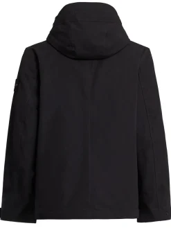 Parka corto in tela di cotone