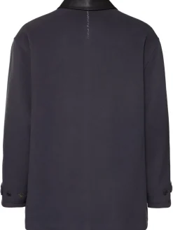 Parka in lana leggera relaxed fit