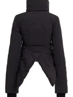 Piumino collo alto Naska in nylon opaco