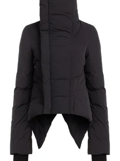 Piumino collo alto Naska in nylon opaco