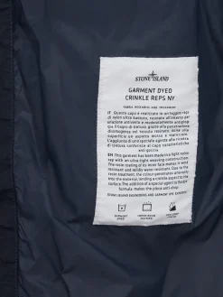 Piumino parka corto in nylon