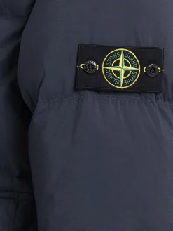 Piumino parka corto in ripstop