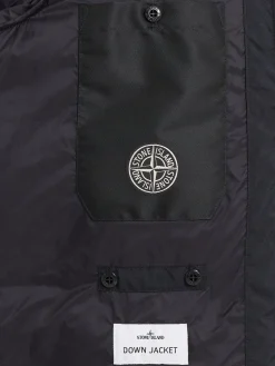 Piumino parka corto in ripstop