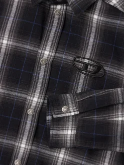 Plaid cotton shirt