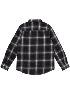 Plaid cotton shirt