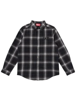 Plaid cotton shirt