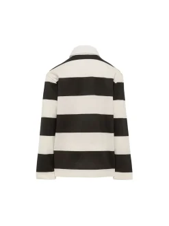 Polo in cotone a righe