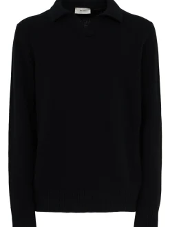 Polo in maglia di lana