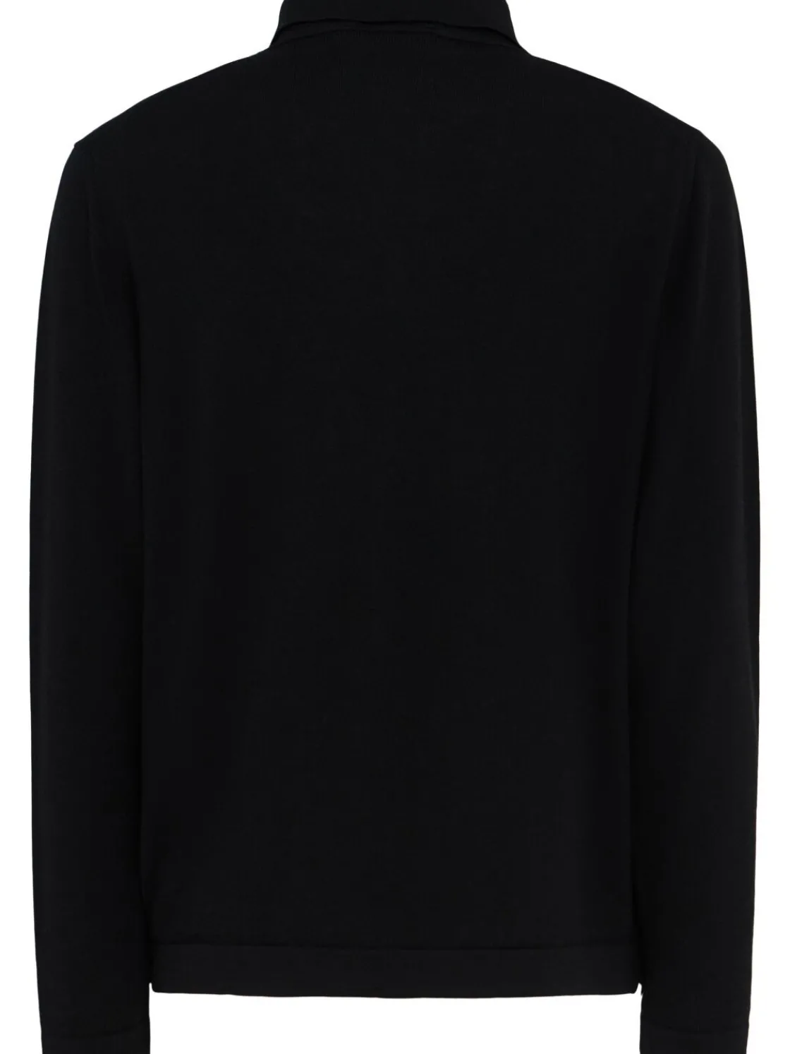Polo in maglia di lana leggera