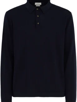 Polo in maglia di lana leggera