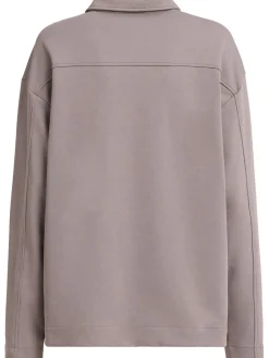 Polo maniche lunghe in misto cotone