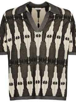 Polo Ritual in maglia jacquard