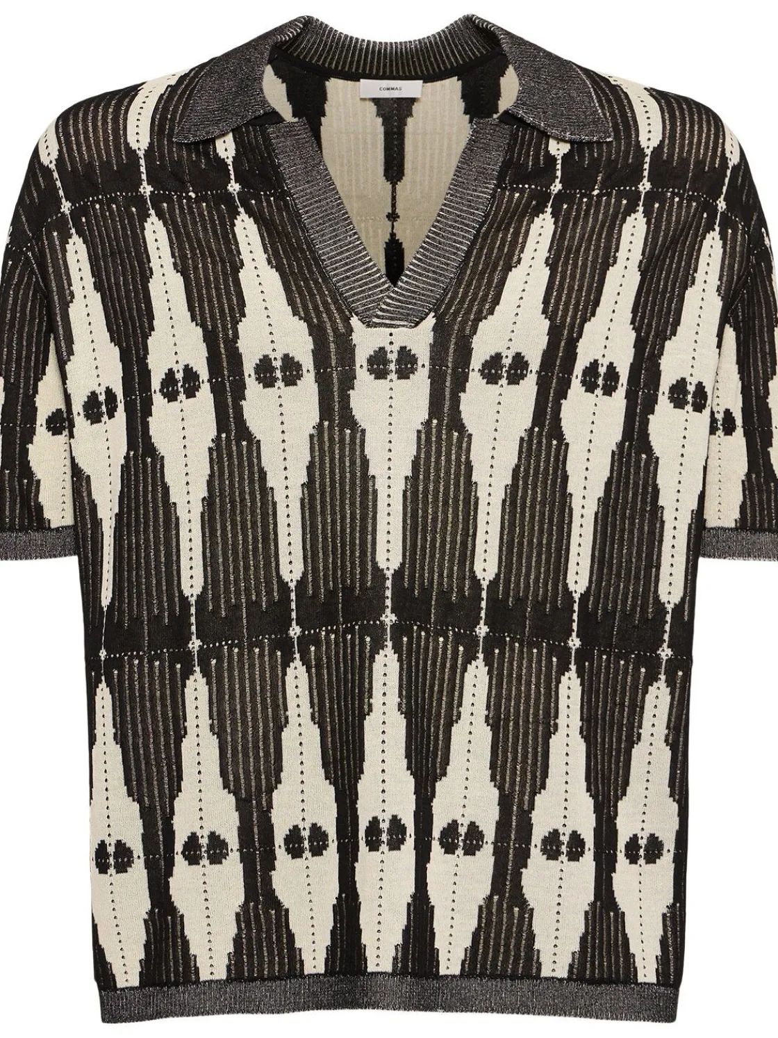 Polo Ritual in maglia jacquard