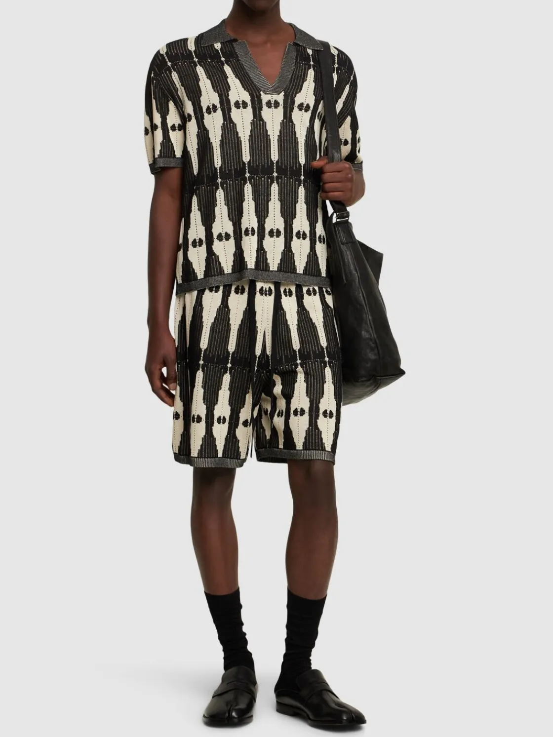 Polo Ritual in maglia jacquard