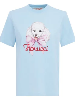Poodle logo print regular t-shirt