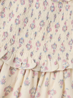 Printed cotton dress
