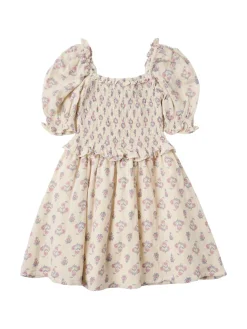 Printed cotton dress