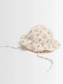 Printed cotton hat