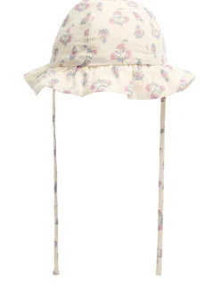 Printed cotton hat