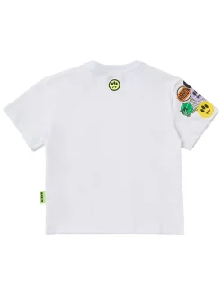 Printed cotton jersey t-shirt