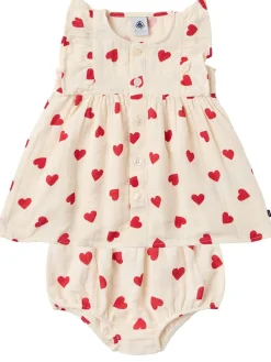 Printed cotton shirt & diaper cover
