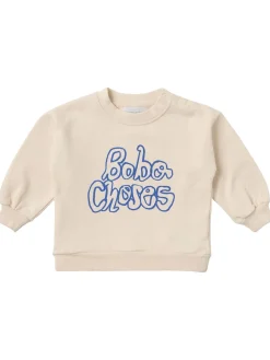 Printed cotton sweatshirt