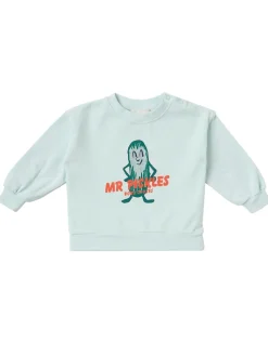 Printed cotton sweatshirt
