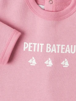 Printed cotton sweatshirt